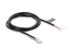 DELOCK Temperaturfühl.Kabel M4 2x off.Kabelend. PVC B25/50