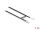 DELOCK Temperaturfühl.Kabel M4 2x off.Kabelend. PVC B25/50