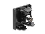 DELOCK Easy 45 Modul BNC Buchse zu BNC Buchse 50 Ohm schwarz