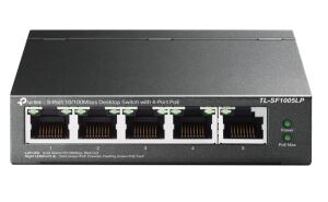 TP-Link Switch 5x FE TL-SF1005LP (davon 4PoE+) V3.40