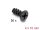 DELOCK Lüfterschraube M4 x 10 mm 50 Stück schwarz