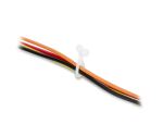 DELOCK Kabeldriller 5 mm Durchm. transparent, 100 Stück