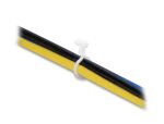 DELOCK Kabeldriller 13 mm transparent Durchm. 100 Stück