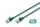 Digitus CAT 6A F-FTP Slim Patchkabel, 5 m, Grün, 10 Stück