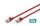 Digitus CAT 6A F-FTP Slim Patchkabel, 5 m, Rot, 10 Stück