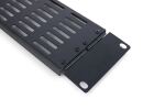 Digitus Blindabdeckung mit Lüftungsgitter und Scharnier für 482,6 mm (19")-Schränke
