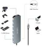LOGILINK USB-C Hub, 7-Ports,USB 3.2 7x USB-A, 5Gbit/s, aluminium
