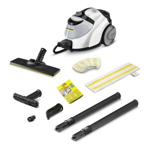Kärcher SC 5 EasyFix IRON PLUG Zylinder-Dampfreiniger 1,5 l 2250 W Schwarz, Weiß