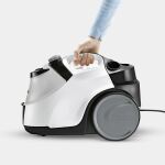 Kärcher SC 5 EasyFix IRON PLUG Zylinder-Dampfreiniger 1,5 l 2250 W Schwarz, Weiß