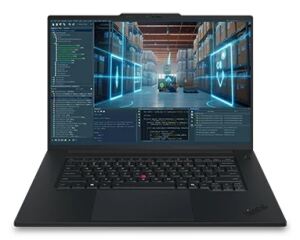 Lenovo ThinkPad P1 Gen 9 Intel Core Ultra 7 356H Mobiler Arbeitsplatz 40,6 cm (16") WQUXGA 64 GB LPDDR5x-SDRAM 1 TB SSD NVIDIA RTX PRO 2000 Blackwell Wi-Fi 7 (802.11be) Windows 11 Pro Schwarz Deutsch