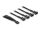 DELOCK Lüfterkabel Splitter 1x4Pin PWM Bu>St +3x4Pin St 40cm