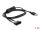 DELOCK Lüfterkabel USB-A St > 2x4 Pin Lüfteranschluss-St 1m