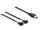 DELOCK Lüfterkabel USB-A St > 2x4 Pin Lüfteranschluss-St 1m