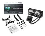 ASUS LC 240 ARGB Prozessor All-in-One-Flüssigkeitskühler 12 cm Schwarz 1 Stück(e)