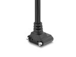 DeLOCK USB 5 Gbps Kabel USB Type-C™ Stecker gerade zu USB Micro-B Stecker mit Schraubenabstand 18 mm 90° nach oben gewinkelt 0,3 m schwarz