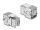 DeLOCK Keystone Modul RJ45 Buchse zu LSA Cat.6A geschirmt werkzeugfrei mit Staubschutzklappe