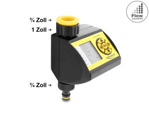 DELOCK Bewässerungscomputer - 1-Zonen elektronischer Timer