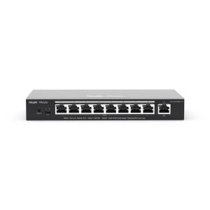 Ruijie Networks RG-ES209GC-P Netzwerk-Switch Managed Gigabit Ethernet (10/100/1000) Power over Ethernet (PoE) Schwarz