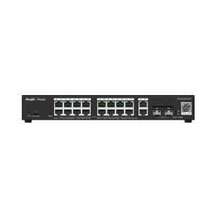 Ruijie Networks RG-ES220GS-P Netzwerk-Switch Managed L2 Gigabit Ethernet (10/100/1000) Power over Ethernet (PoE) Schwarz