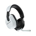 Turtle Beach Stealth 600 Konsole Playstation Kabelloses Gaming Headset bis zu 80hr Stunden, 50mm Lautsprecher und Bluetooth für PS5, PS4, PC, Weiß