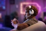 Turtle Beach Stealth 600 Konsole Playstation Kabelloses Gaming Headset bis zu 80hr Stunden, 50mm Lautsprecher und Bluetooth für PS5, PS4, PC, Weiß
