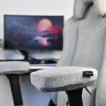 Arozzi AZ-MFPAD-GY Büro-/Computerstuhl-Zubehör Armauflage Dunkles Grau 2 Stück(e)