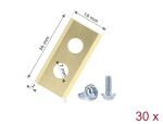 DELOCK Ersatzmesser mit Titanbeschichtung 30St f....