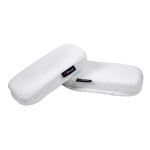Arozzi Armlehnenpolster Memory-Foam weiß