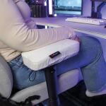 Arozzi Armlehnenpolster Memory-Foam weiß