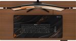 Arozzi Mauspad XL Zona 90x42 cm schwarz- gold