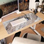 Arozzi Mauspad XL Zona 90x40 cm White Marble