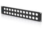 Digitus 2HE Rackblende für 24 x D-Type Module