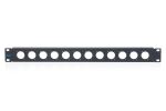 Digitus 1HE Rackblende für 12 x D-Type Module