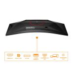 AOC G4 CU34G4ZCA Computerbildschirm 86,4 cm (34") 3440 x 1440 Pixel Wide Quad HD Schwarz, Rot