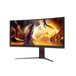 AOC G4 CU34G4ZCA Computerbildschirm 86,4 cm (34") 3440 x 1440 Pixel Wide Quad HD Schwarz, Rot