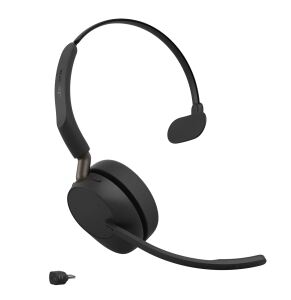 Jabra Evolve3 65 Kopfhörer Kabellos Kopfband Büro/Callcenter USB Typ-C Bluetooth Schwarz