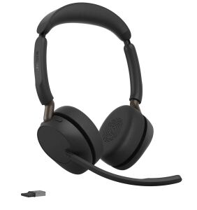 JABRA Evolve3 65 UC schwarz On-Ear/kabellos/USB-C/aktive Rauschu
