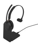 JABRA Evolve3 65 MS schwarz On-Ear/kabellos/USB-C