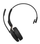 JABRA Evolve3 65 MS schwarz On-Ear/kabellos/USB-C