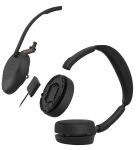 JABRA Evolve3 65 MS schwarz On-Ear/kabellos/USB-C/Ladestation