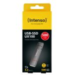 Intenso 3850450 Externes Solid State Drive 500 GB USB Type-A / USB Type-C 3.2 Gen 1 (3.1 Gen 1) Anthrazit