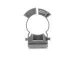 DELOCK Kabelschlauchhalter Verschlussclip 16mm 100St grau