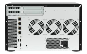 QNAP TVS-H1277AX NAS Tower AMD Ryzen™ 5 16 GB DDR5 QNAP QTS Schwarz