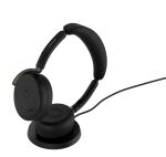 JABRA Evolve3 65 Flex MS black On-Ear/wireless/USB-C