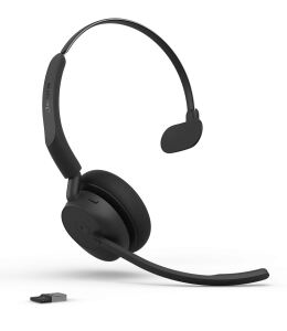 JABRA Evolve3 45 MS Mono black On-Ear/wireless/USB-C