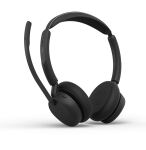 JABRA Evolve3 45 MS stereo black On-Ear/wireless/USB-C