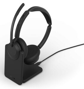 JABRA Evolve3 45 UC black On-Ear/wireless/USB-C