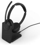JABRA Evolve3 45 MS black On-Ear/wireless/USB-C