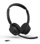 JABRA Evolve3 45 MS stereo black On-Ear/wireless/USB-C