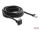 DeLOCK GigE Kamera Kabel RJ45 Stecker 90° gewinkelt mit Schrauben, Steckerlänge 28 mm zu RJ45 Stecker Cat.6 S/FTP 4 m schwarz